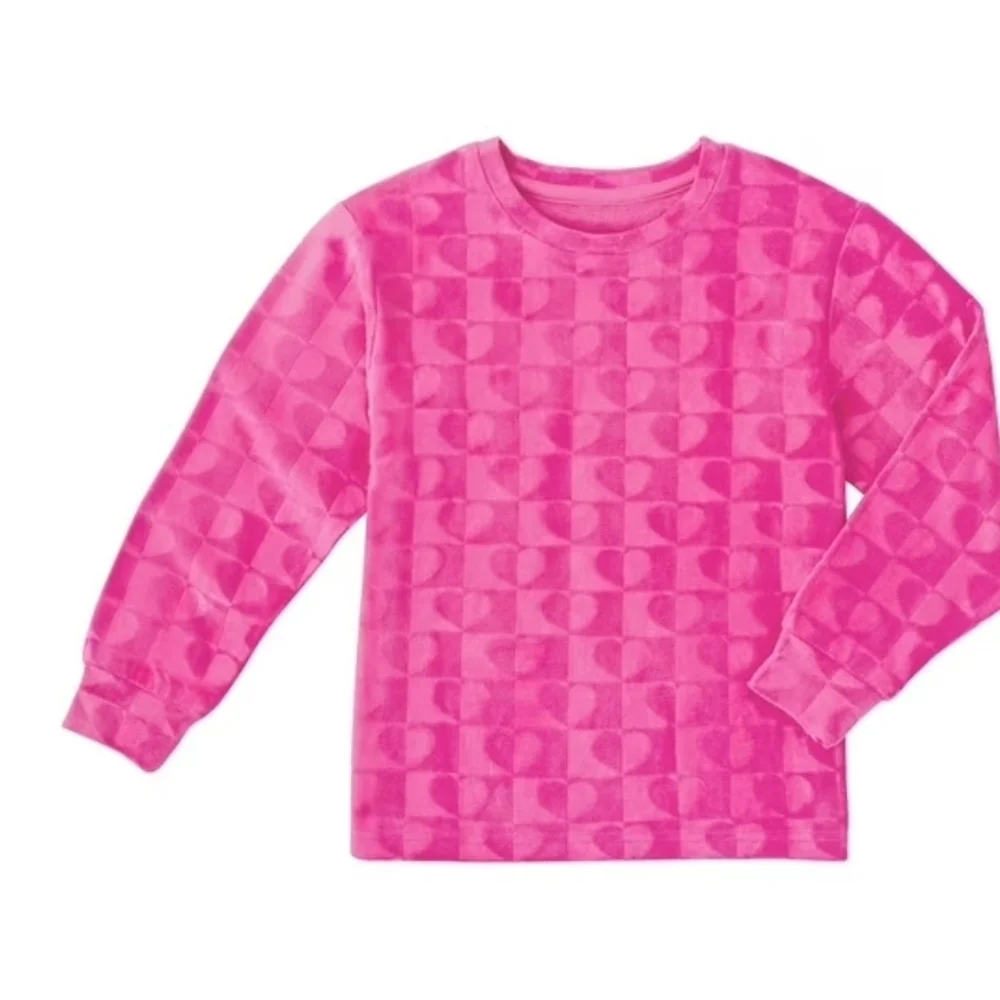 Member's Mark 2 Piece Pink Kids PJ's-Size S 6/6x